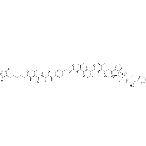 MC-VA-PABC-MMAE structure