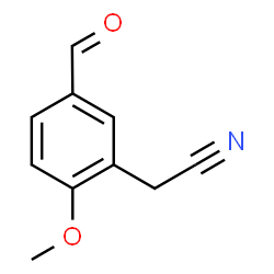 2-(5-Formyl-2-methoxyphenyl)acetonitrile图片