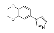 1-(3,4-dimethoxyphenyl)imidazole Structure