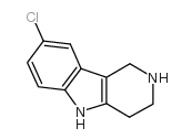 8-CHLORO-2,3,4,5-TETRAHYDRO-1H-PYRIDO[4,3-B]-INDOLE Structure