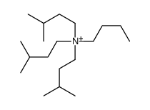 butyl-tris(3-methylbutyl)azanium Structure