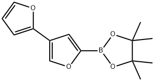 4-(2-Furyl)furan-2-boronic acid pinacol ester Structure