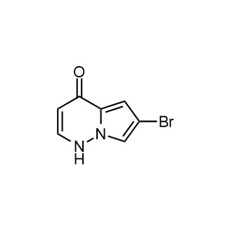 6-Bromopyrrolo[1,2-b]pyridazin-4(1H)-one Structure