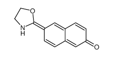 6-(1,3-oxazolidin-2-ylidene)naphthalen-2-one Structure