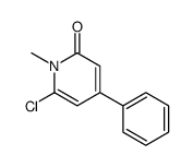 6-Chloro-1-Methyl-4-phenylpyridin-2(1H)-one structure