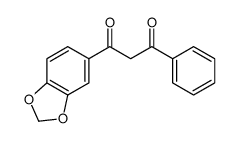 1-(1,3-benzodioxol-5-yl)-3-phenylpropane-1,3-dione Structure