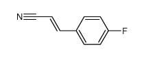 4-FLUOROCINNAMONITRILE Structure