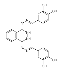 Protocatechualdehyde,1,4-phthalazinediyldihydrazone (8CI) picture