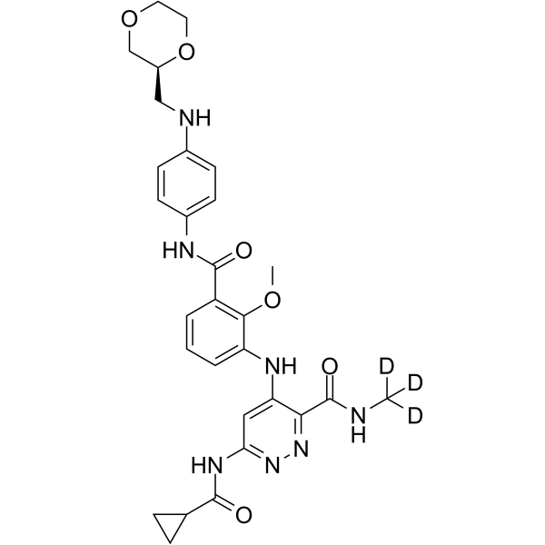 Tyk2-IN-13 Structure