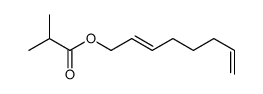 octa-2,7-dienyl 2-methylpropanoate Structure