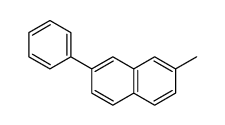 2-methyl-7-phenylnaphthalene structure