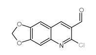 6-氯-[1,3]二氧代并[4,5-g]喹啉-7-甲醛图片