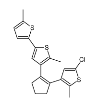 1-(5-chloro-2-methylthien-3-yl)-2-[5-(5-methylthien-2-yl)-2-methylthien-3-yl]cyclopentene Structure