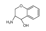 (3S,4R)-3-amino-3,4-dihydro-2H-chromen-4-ol Structure