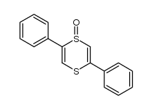 2,5-Diphenyl-1,4-dithiinsulphoxide Structure