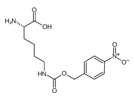 h-lys(4-nitro-z)-oh structure