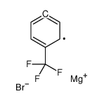 4-TRIFLUOROMETHYLPHENYLMAGNESIUMBROMIDE Structure