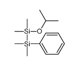 [dimethyl(phenyl)silyl]-dimethyl-propan-2-yloxysilane结构式