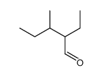 2-ethyl-3-methylvaleraldehyde结构式