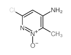 3-chloro-6-methyl-1-oxo-6H-pyridazin-5-amine structure