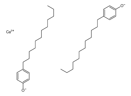 calcium 4-dodecylphenolate结构式