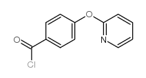 4-(PYRID-2-YLOXY)BENZOYL CHLORIDE structure