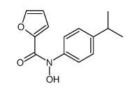 N-hydroxy-N-(4-propan-2-ylphenyl)furan-2-carboxamide Structure