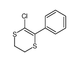 5-chloro-6-phenyl-2,3-dihydro-1,4-dithiine Structure