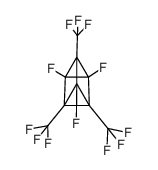 (3S,4S)-1,2,5-trifluoro-3,4,6-tris(trifluoromethyl)prismane Structure