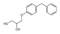 3-(4-benzylphenoxy)propane-1,2-diol Structure