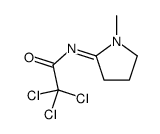 2,2,2-trichloro-N-(1-methylpyrrolidin-2-ylidene)acetamide Structure