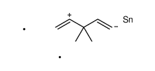 1,1,3,3-tetramethyl-2-methylidenestannole结构式