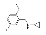 cyclopropyl-(5-fluoro-2-methoxybenzyl)amine Structure