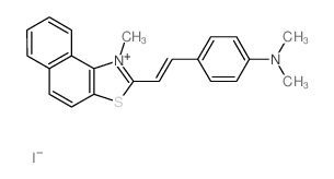 2-(p-Dimethylaminostyryl)-1-methylnaphtho(1,2-D)thiazolium iodide picture