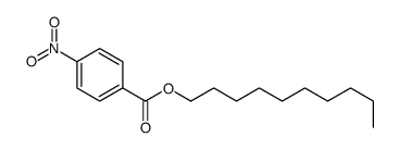 decyl 4-nitrobenzoate Structure