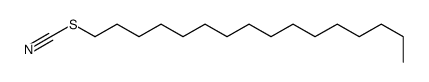 hexadecyl thiocyanate Structure