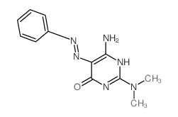 4(3H)-Pyrimidinone, 6-amino-2-(dimethylamino)-5-(2-phenyldiazenyl)- picture