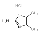 2-Amino-4,5-Dimethylthiazole Hydrochloride structure