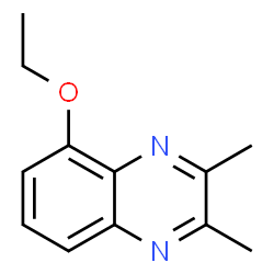 Quinoxaline, 5-ethoxy-2,3-dimethyl- (5CI) structure