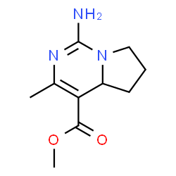 Pyrrolo[1,2-c]pyrimidine-4-carboxylic acid, 1-amino-4a,5,6,7-tetrahydro-3-结构式