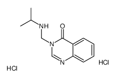 3-[(propan-2-ylamino)methyl]quinazolin-4-one,dihydrochloride Structure