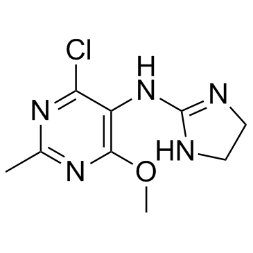 Moxonidine structure