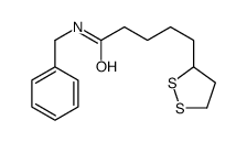 N-benzyl-5-(dithiolan-3-yl)pentanamide Structure