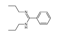 N,N'-di-n-propylbenzamidine Structure