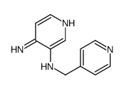 3-N-(pyridin-4-ylmethyl)pyridine-3,4-diamine Structure