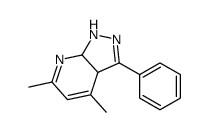 1H-Pyrazolo[3,4-b]pyridine,3a,7a-dihydro-4,6-dimethyl-3-phenyl-(9CI) picture