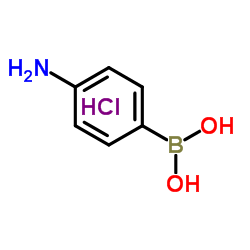 4-Aminobenzeneboronic Acid Hydrochloride Structure