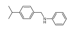 N-(4-isopropylbenzyl)benzenamine Structure