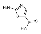 5-Thiazolecarbothioamide,2-amino- structure