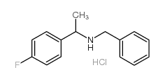 BENZYL-[1-(4-FLUOROPHENYL)ETHYL]AMINEHYDROCHLORIDE picture